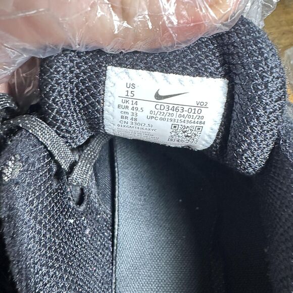 Nike Romaleos 4 Weightlifting Shoes Mens Size 15 Black White Training CD3463-010 - Picture 9 of 9